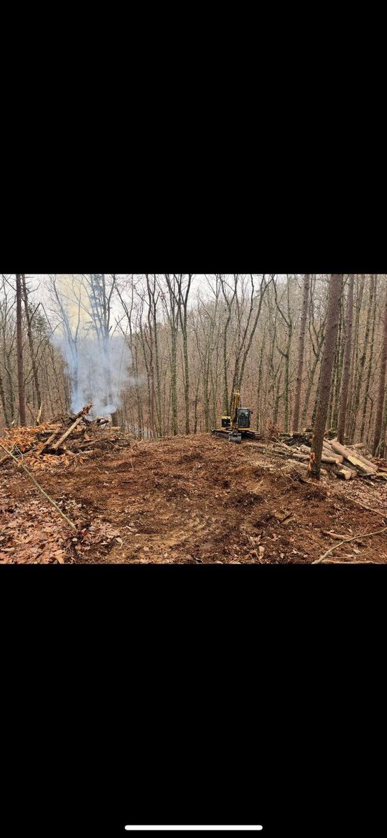 Site Preparation for Phillips Construction and Excavating in Seymour, TN