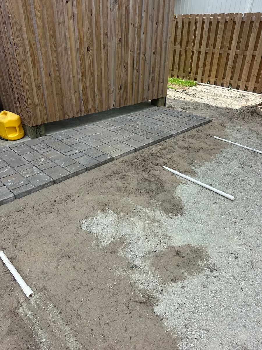 Hardscaping for Carolina Odd Jobs Inc. in Sneads Ferry, NC