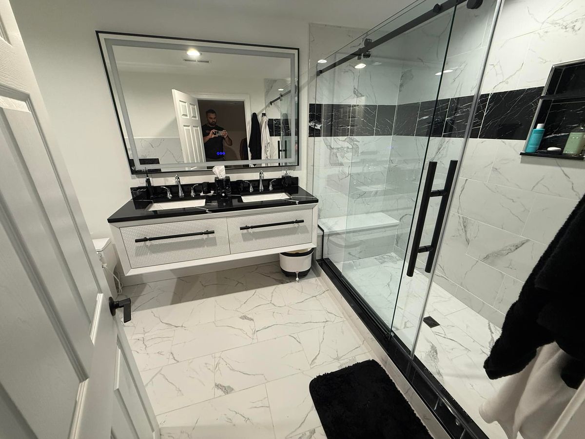 Bathroom Remodel for Buildsmore Contracting Inc in East Windsor Township, NJ