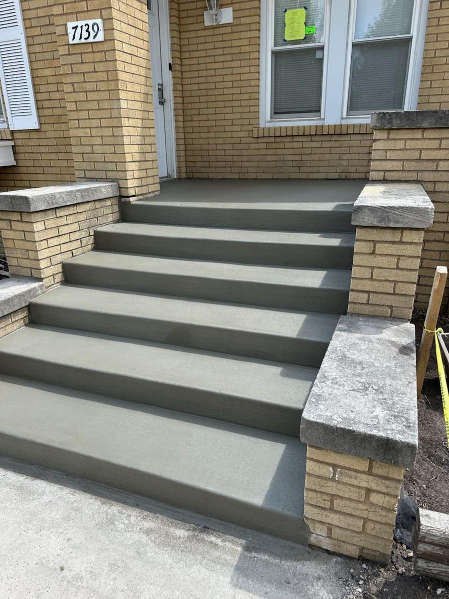 Concrete for Fuentes Concrete Construction in Hammond, IN