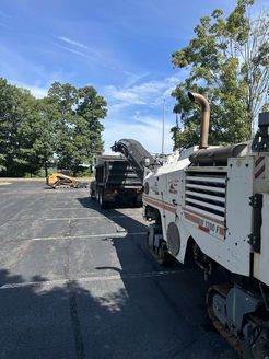 Milling for James R Carter Paving in Roanoke, VA