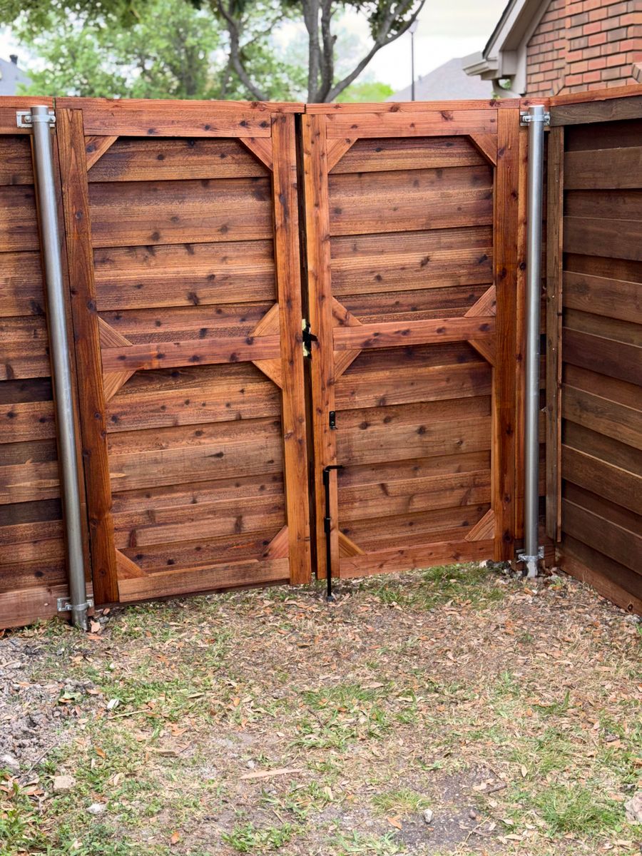 Gate Installation for Fence Connection TX LLC in McKinney, TX