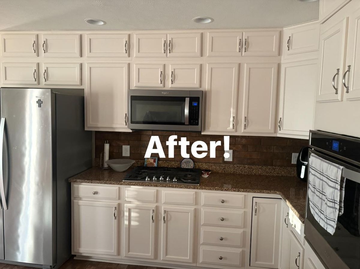 Kitchen and Cabinet Refinishing for NXT Generation Painting in Cookeville, TN