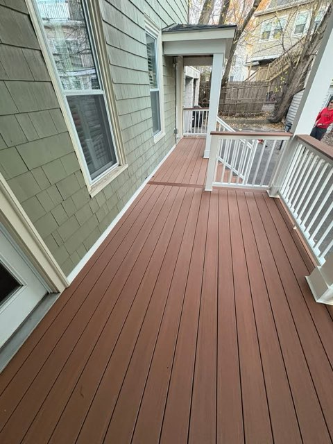 Deck Construction for Belfort Builders in Kingston, MA