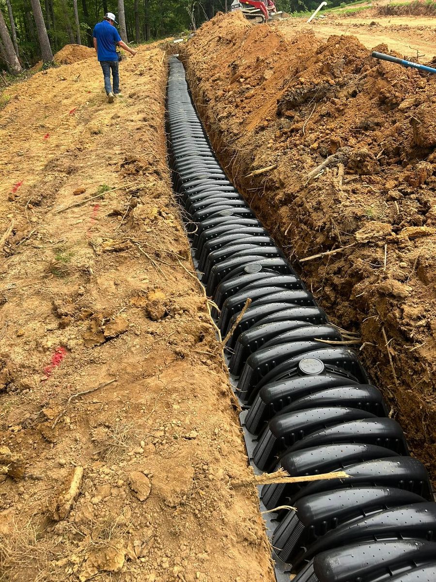 Trenching for Moose Excavating in Athens, TN
