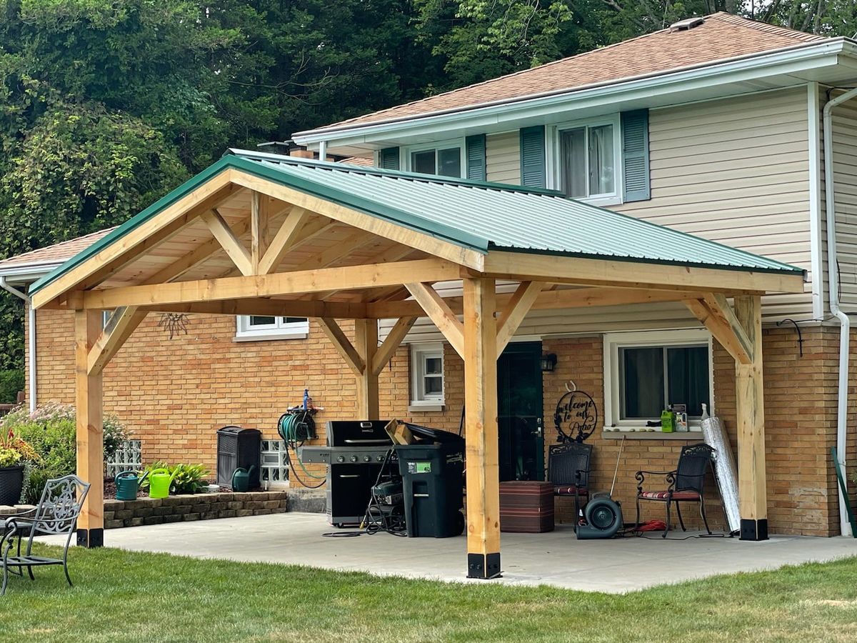 Carpentry Repairs for NEO Timber Pavilions in Richfield, OH