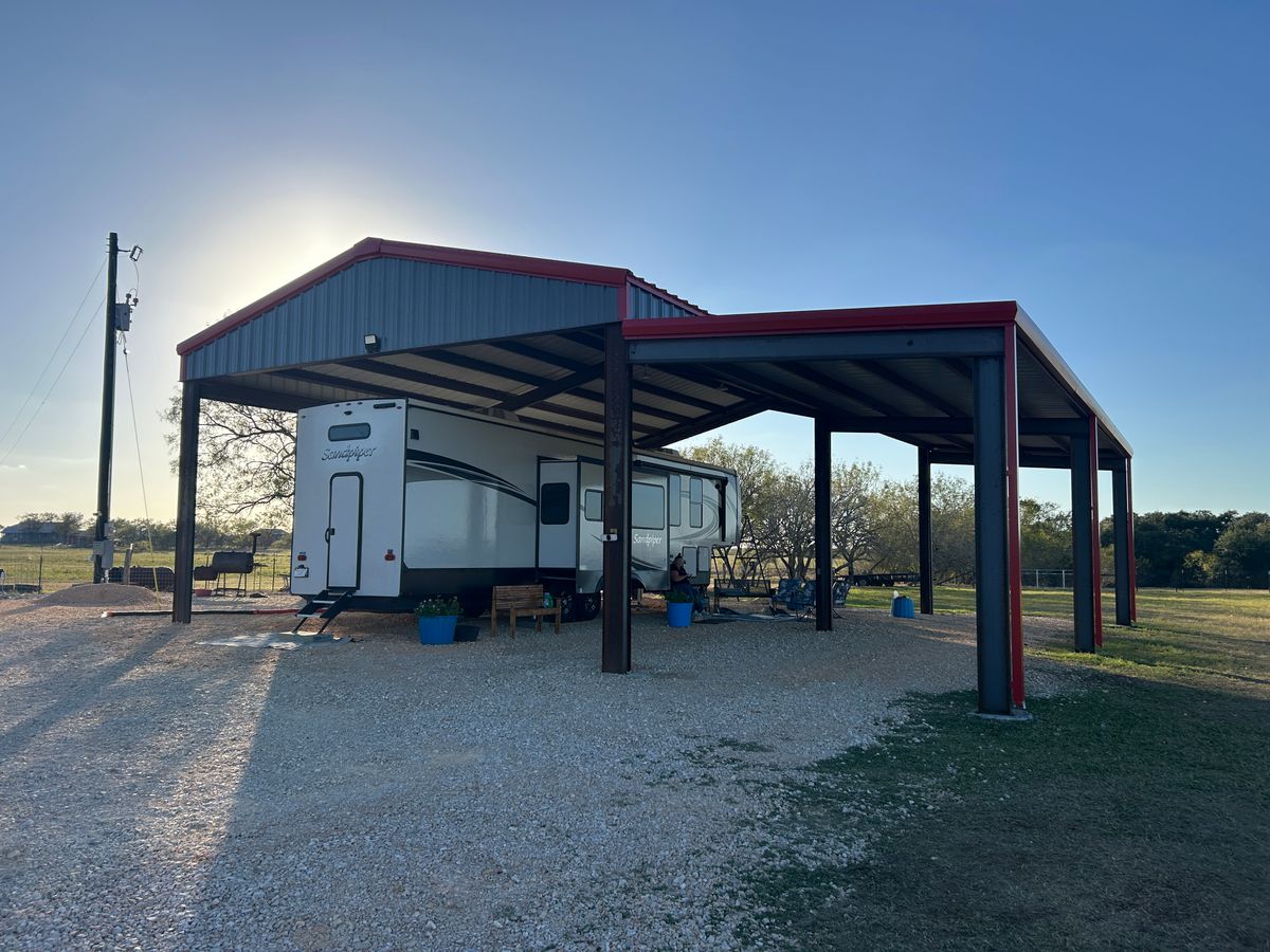 Pre-Engineered Metal Buildings for 292 Construction, LLC in Gonzales County, TX