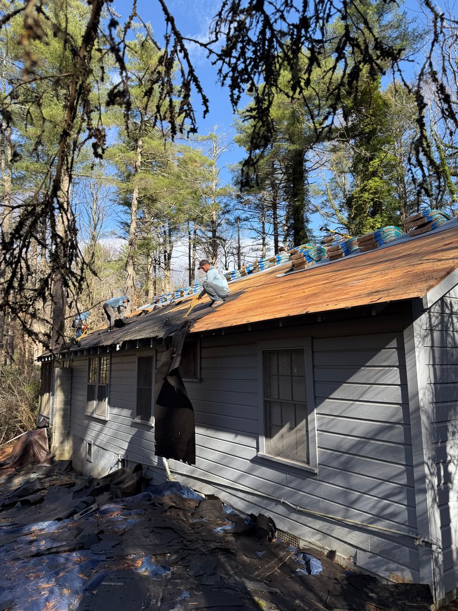 Roofing Replacement for RJ Roofing of WNC in Brevard, NC