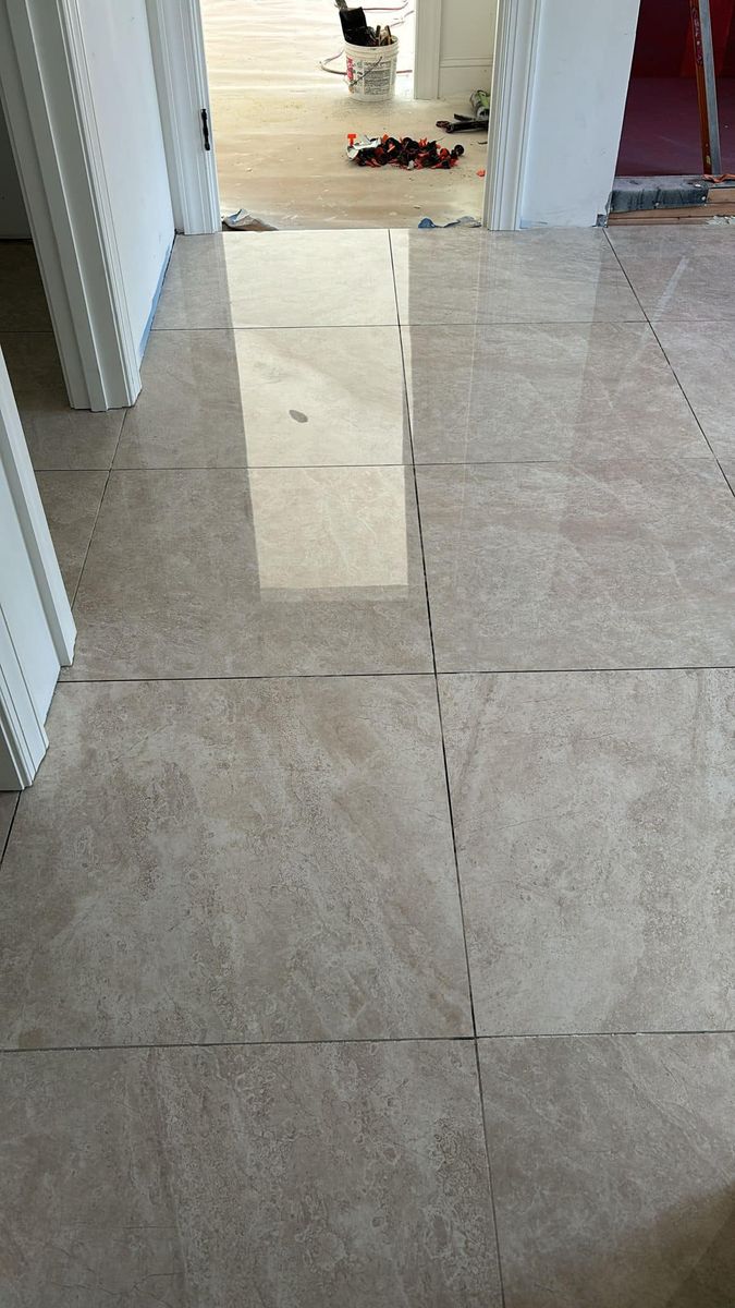 Floor Tiling Services for Novo Tile Co. in Lillington, NC