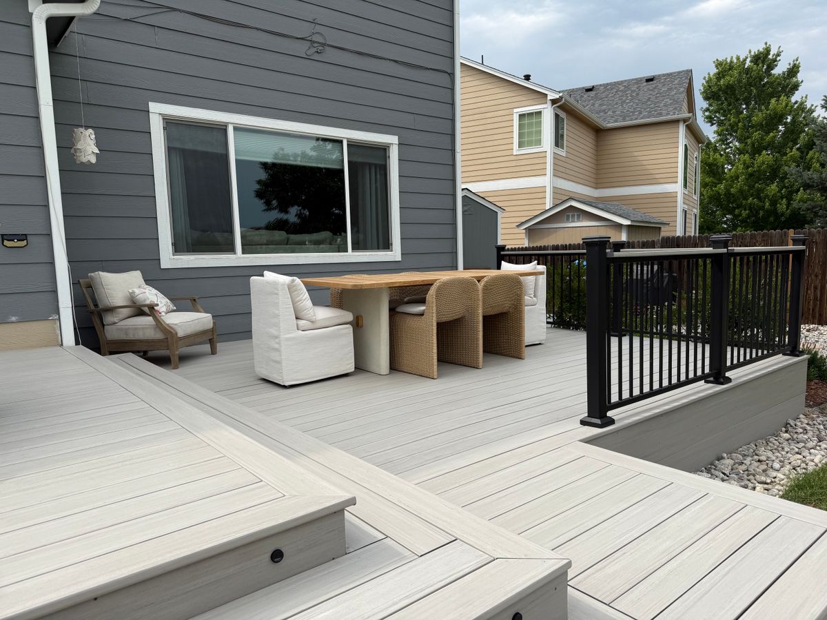 Deck & Patio Installation for Arnett Front Range Construction in Elizabeth, CO