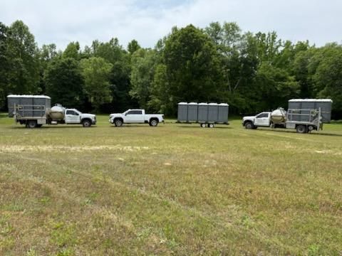 Porta-Jon Rentals for Drano's Site Services in Chester, SC