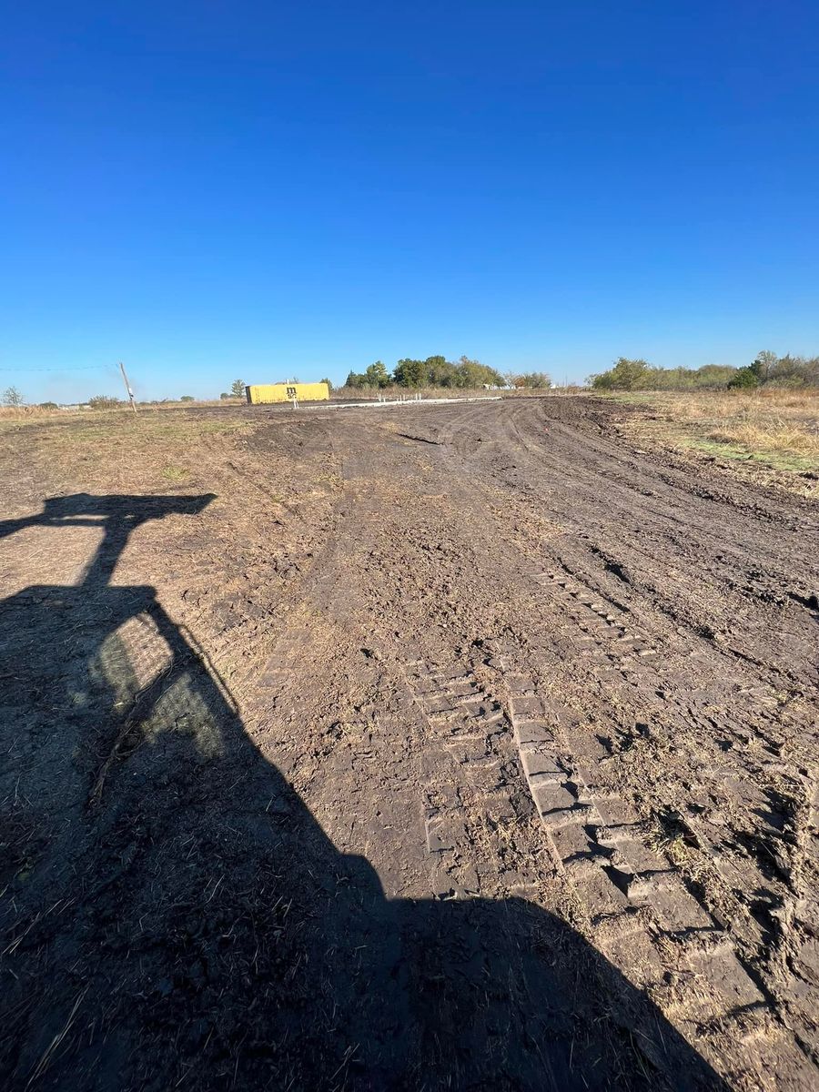 Site Grading for NTX Outdoors in Arlington, TX