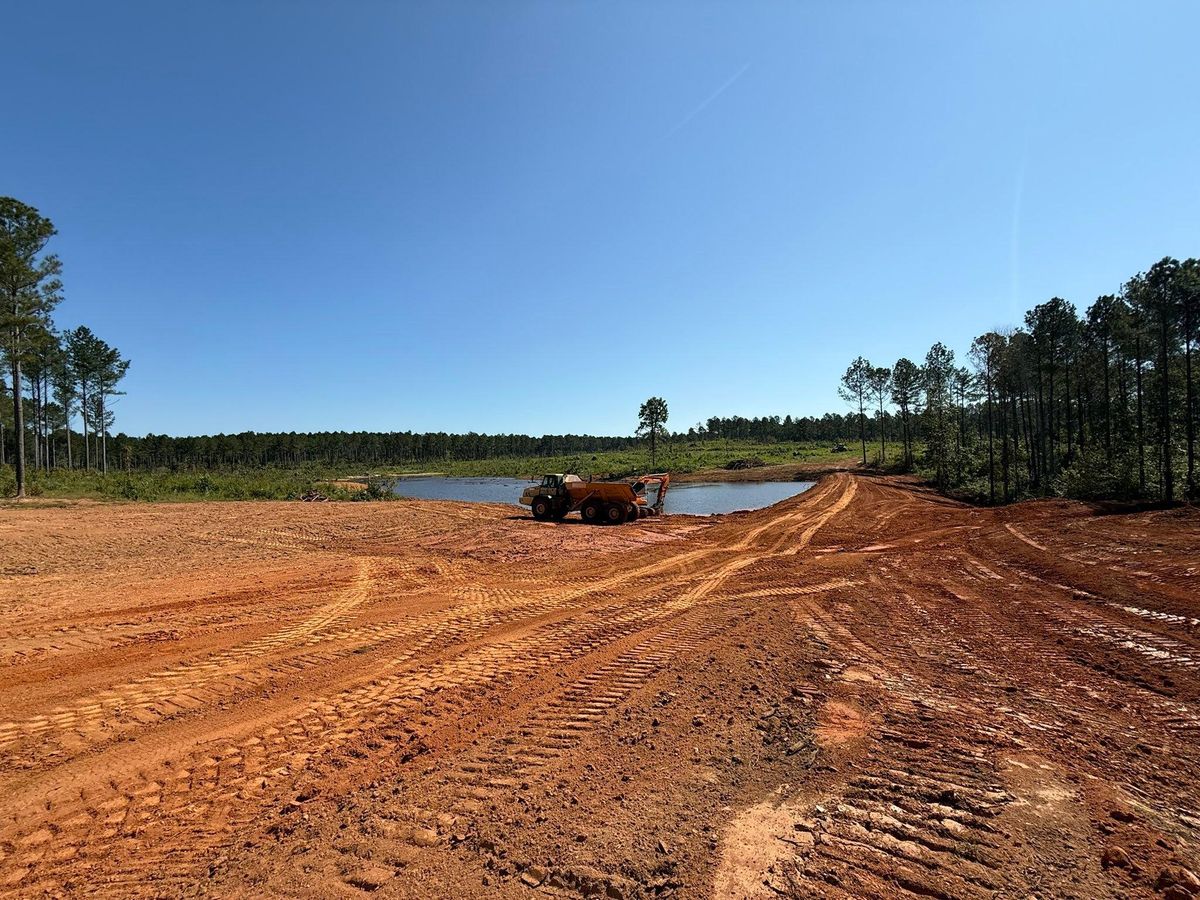 Site Preparation for Southern Land Improvements in Edgefield, SC