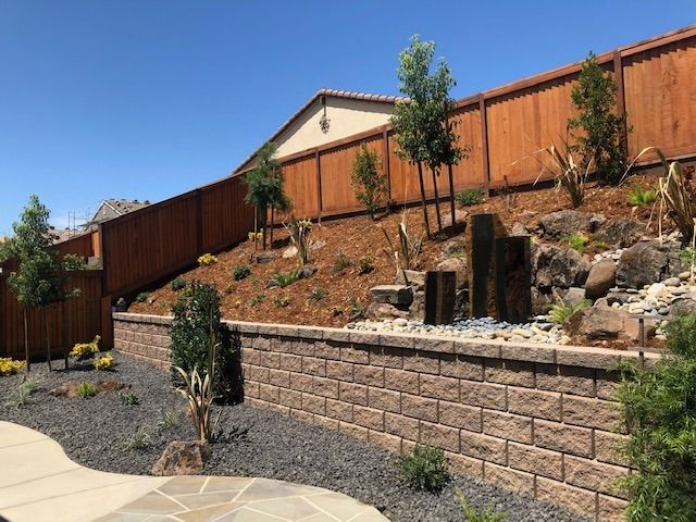 Retaining Wall Construction for LEBEC, Inc in Brentwood, CA
