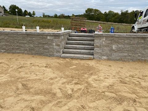 Landscape Installation for Mayfield Landscaping in Staunton, IL
