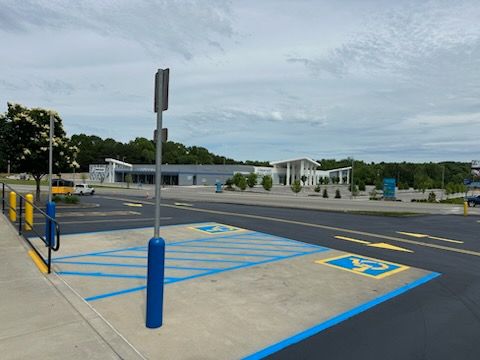 Parking Lot Striping for Metzler Paving and Sealcoating in Jacksboro, TN