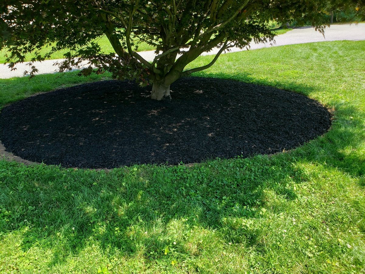 Mulch Installation for L & A Lawn Care, LLC in Manchester, MD