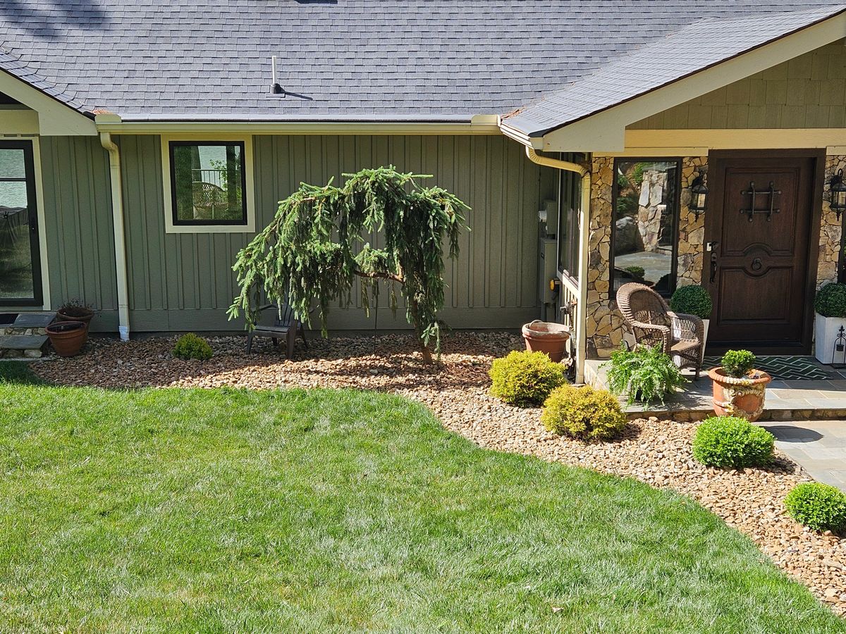 Garden and Planting Plans for Simply Natural Landscape in Abingdon, VA