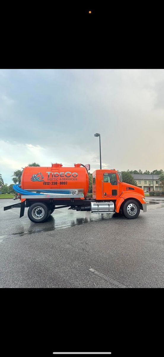 Emergency Services & System Upgrades for TideCo Septic in Brunswick, GA