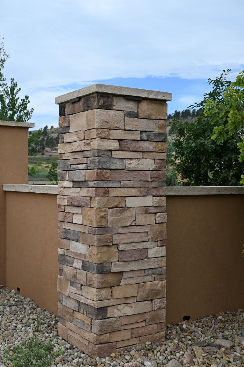 Outdoor Spaces for C. POWERS MASONRY in Loveland, CO