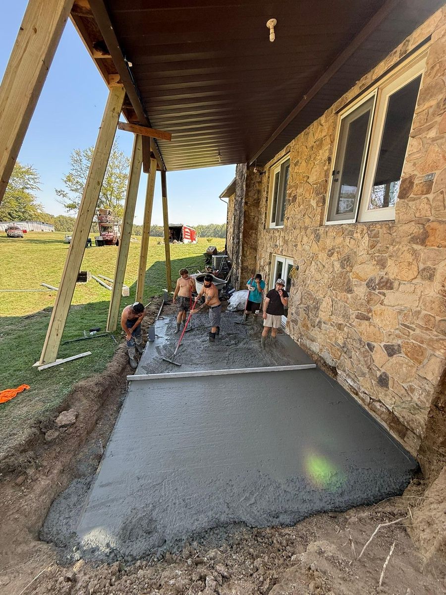 Concrete Repair for Whitfield Concrete Construction in Solsberry, IN