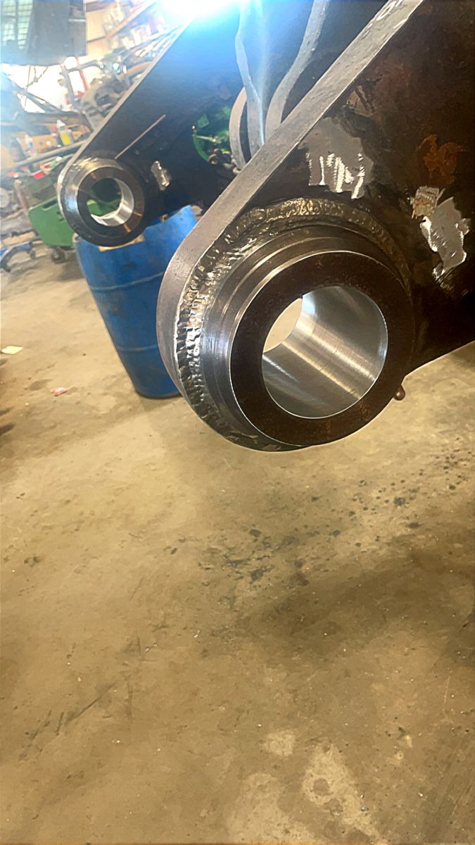 Heavy Equipment Repair and Line-boring for Wright's Fabrication in Huntsville, AR