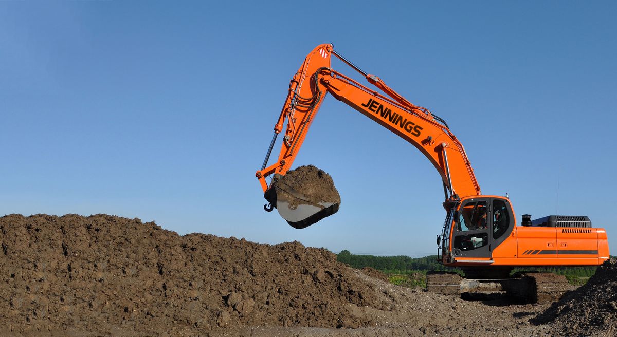 Land Clearing & Demolition for RICH Trucking in Union, KY