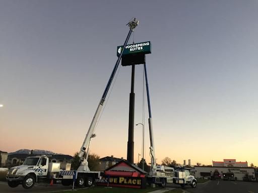 Sign Install for Image Sign and Lighting in Lindon, UT