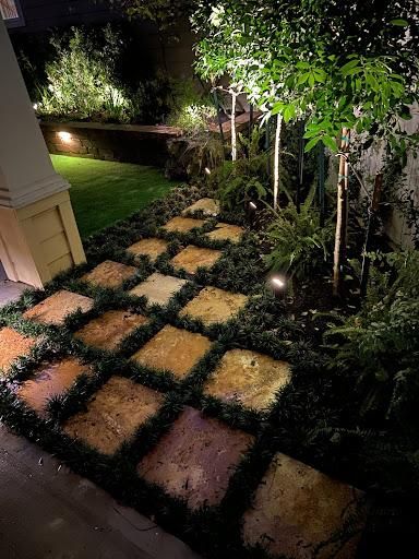 Landscape Lighting for Atlas Land Design in Creekside Park, TX