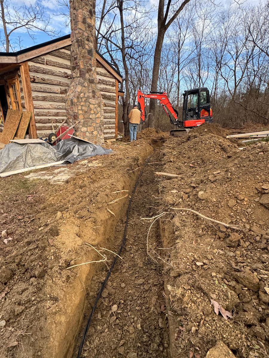 Site Preparation for Tri County Enterprises in Benton, PA