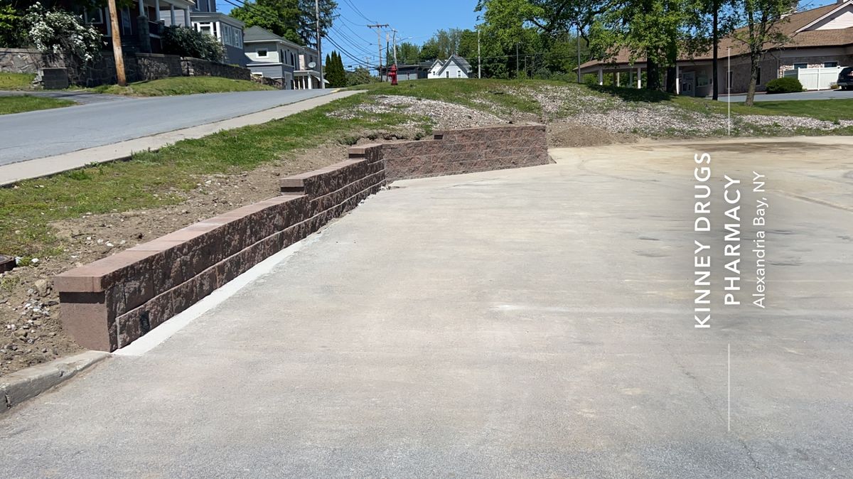 Retaining Walls for Denicola’s Lawn Care in Oxbow,  NY