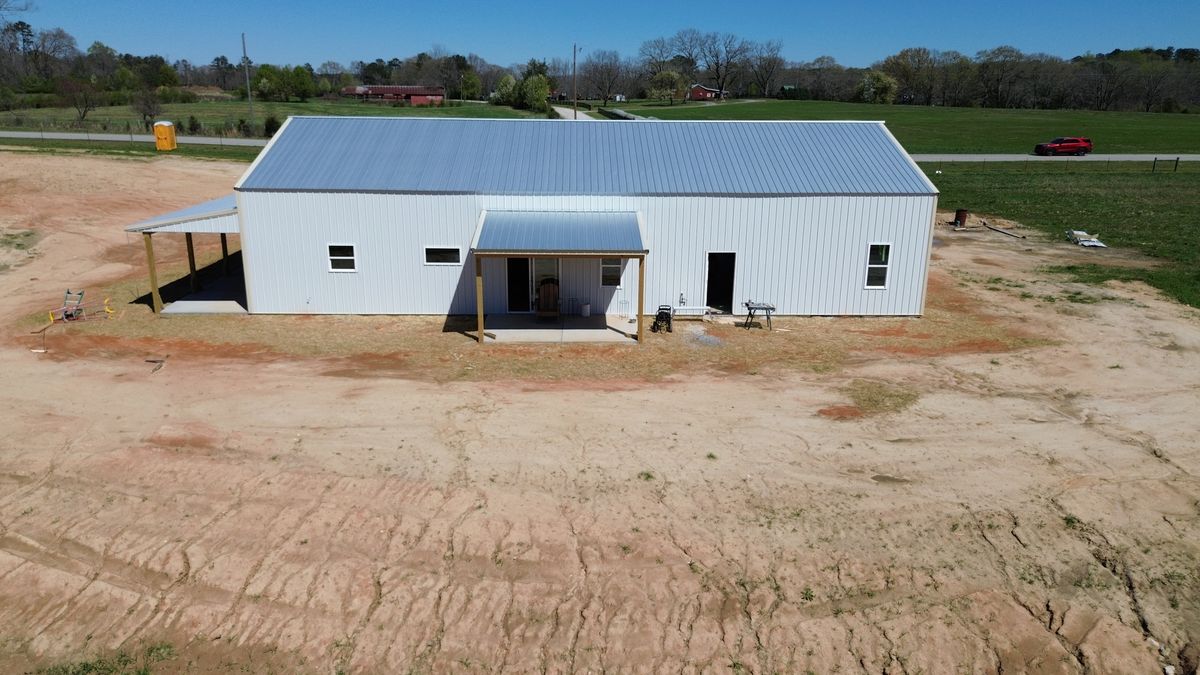 Barndominiums for A Carpenter's Son in Williamson, GA
