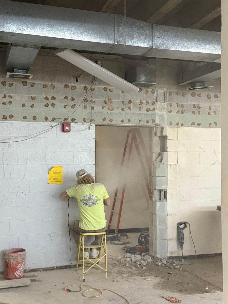 Demolition Work for Shamblin Masonry & Restoration in Columbus, Ohio