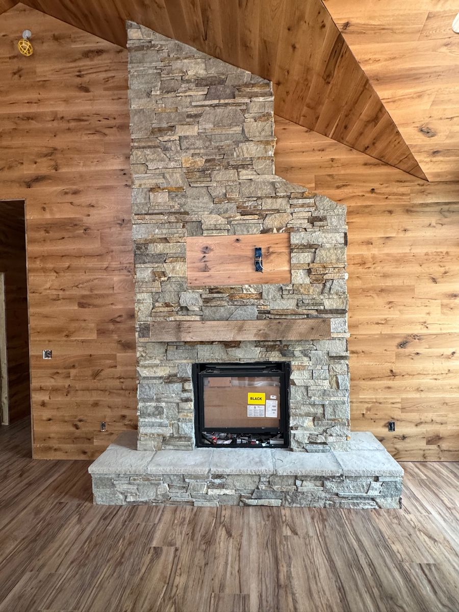 Fireplace Installation for Elite Fire & Stoneworks in Hawley, MN