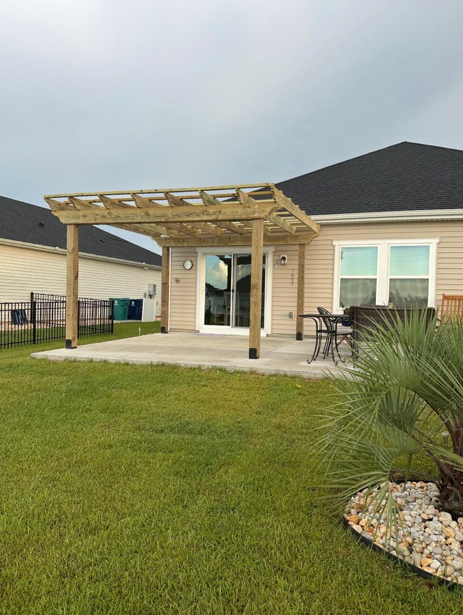 Pergolas for Fix It Handyman & Remodeling in Rocky Point, NC