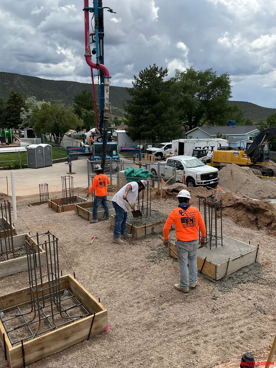 Structural Concrete for Burner Construction LLC in Grand Junction, CO