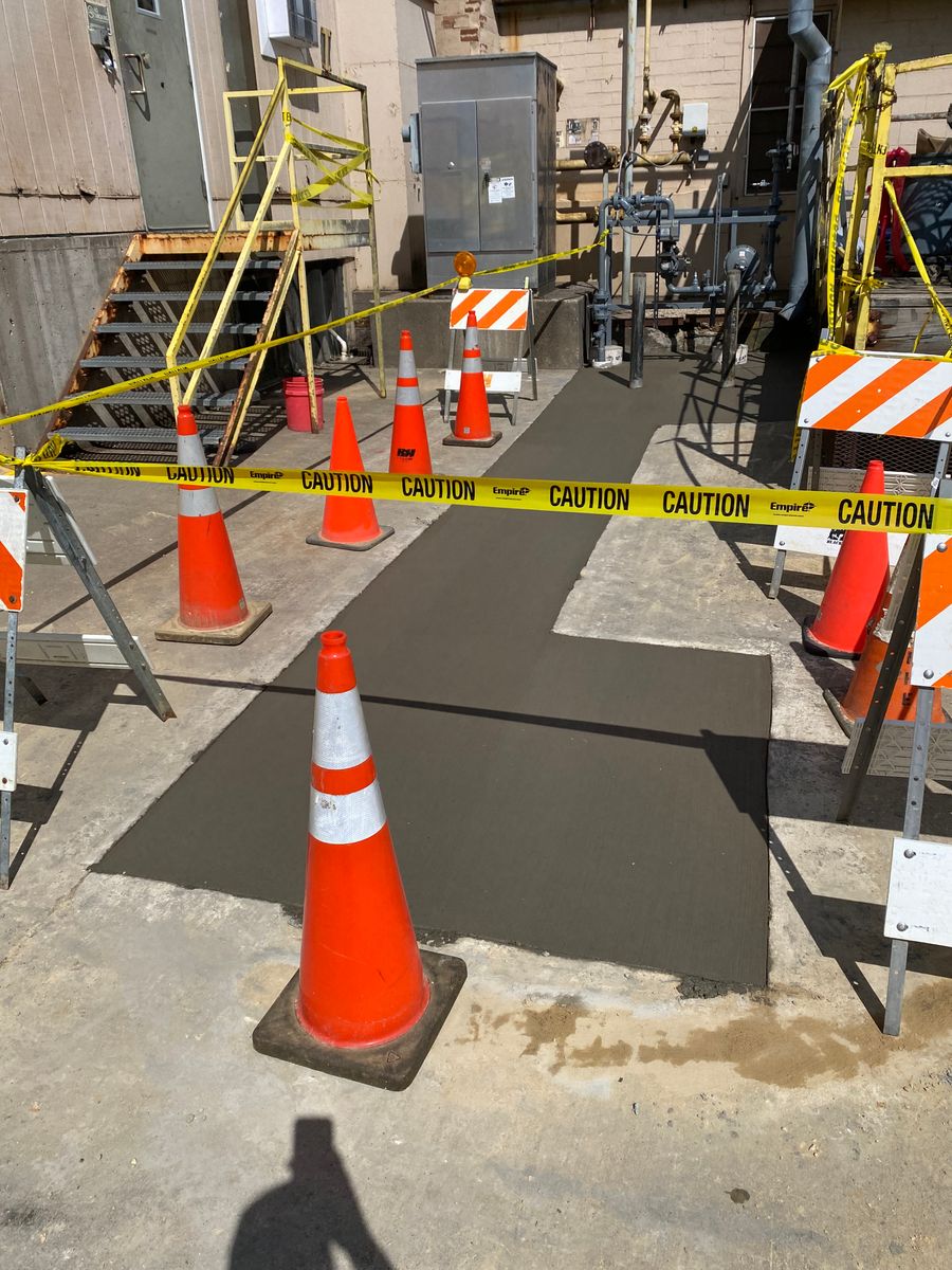Driveway Install for TDC Excavating in Dubuque, IA