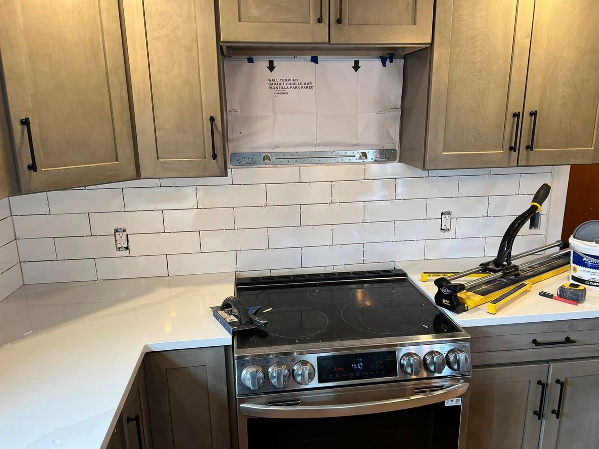 Kitchen Renovation for LCP Property Management  in Windham, NH