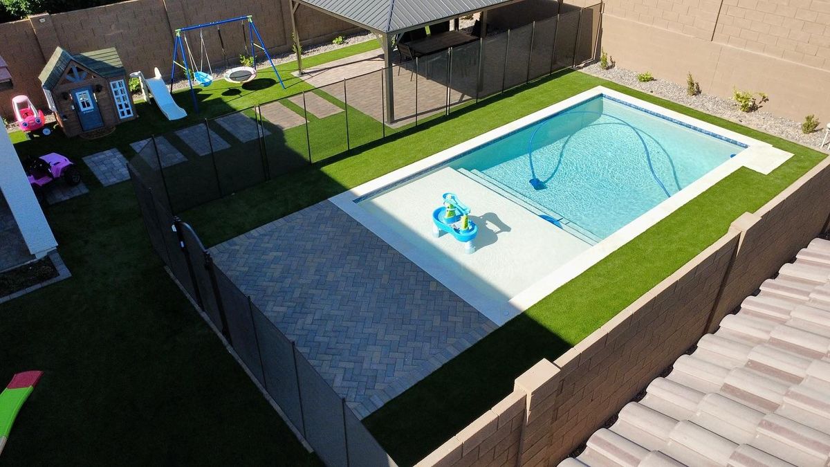 Pavers, Travertine & more for Zeescapes Design Concepts in Mesa, AZ