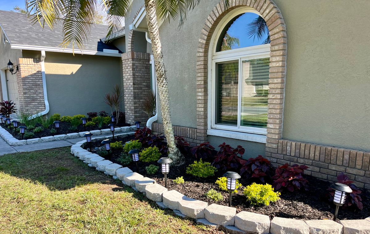 Mulch Installation for Verimay's Garden and Landscaping in Hillsborough County, FL
