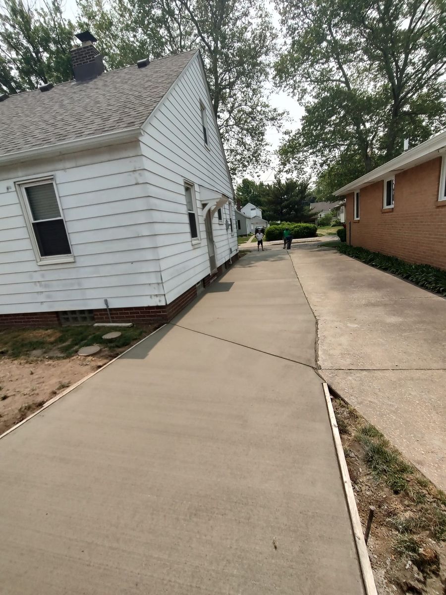 Concrete Services for American Property Preservation in Toledo, OH