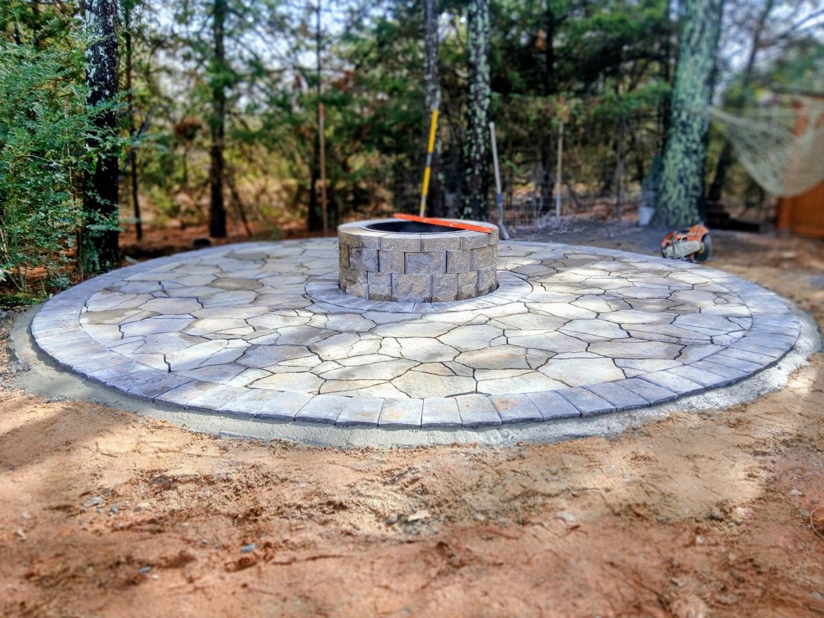 Hardscape Installs for Upstate Precision Landscaping in Moore, SC