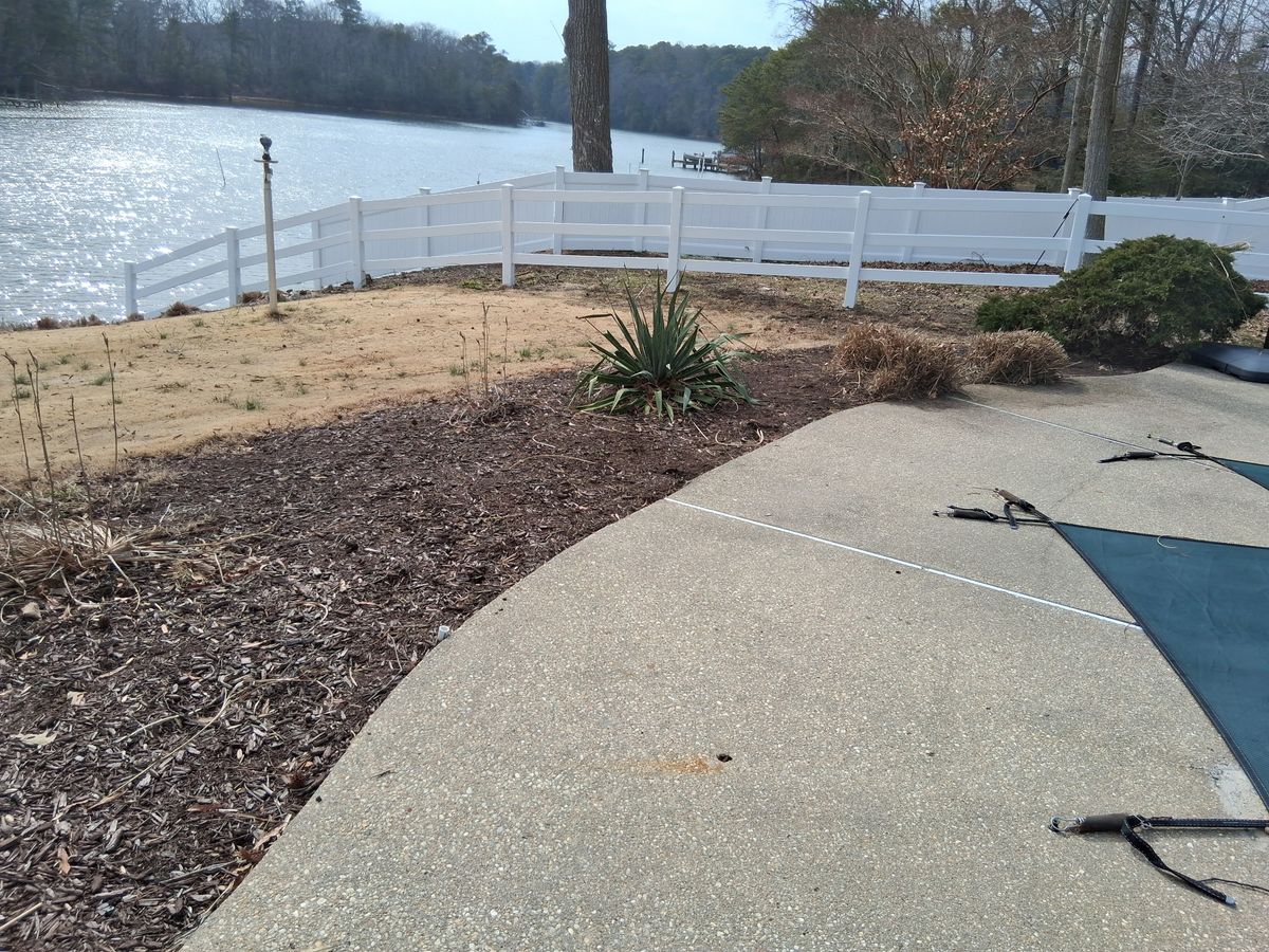 Mulch Installation for The Whole 9 Yards Landscape VA in Heathsville, VA