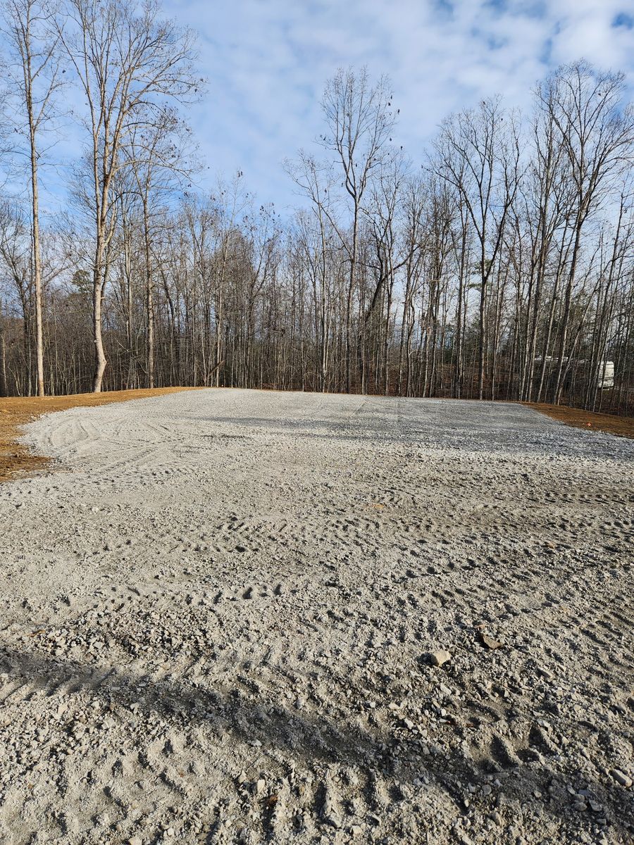 Land Grading for Troyer's Excavation in Monterey, TN