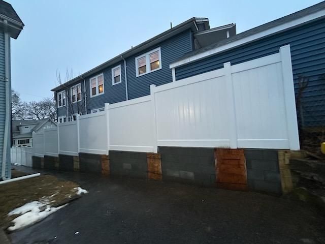 Fence installation for D.S. Landscaping & Construction in Essex County, MA