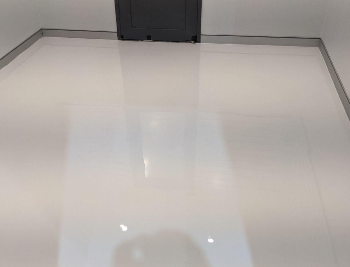 Solid Color System Epoxy for Imperial Wood & Epoxy Flooring in Houston, TX