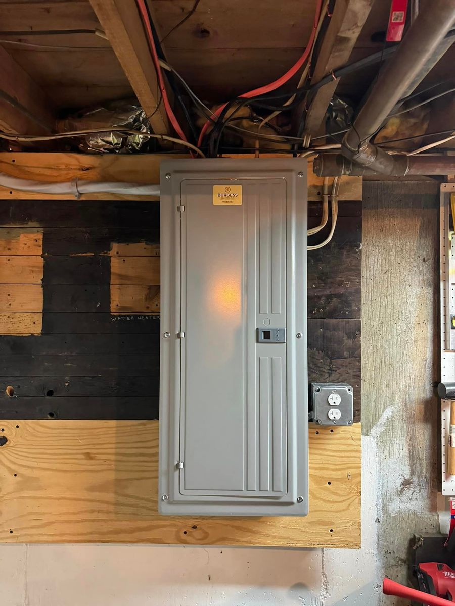 Electrical Panel Upgrades for Burgess Electric in Douglas, MA