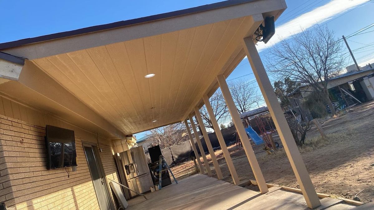  Porches and Pergolas for Gordo’z Concrete & Maintenance in El Paso, TX