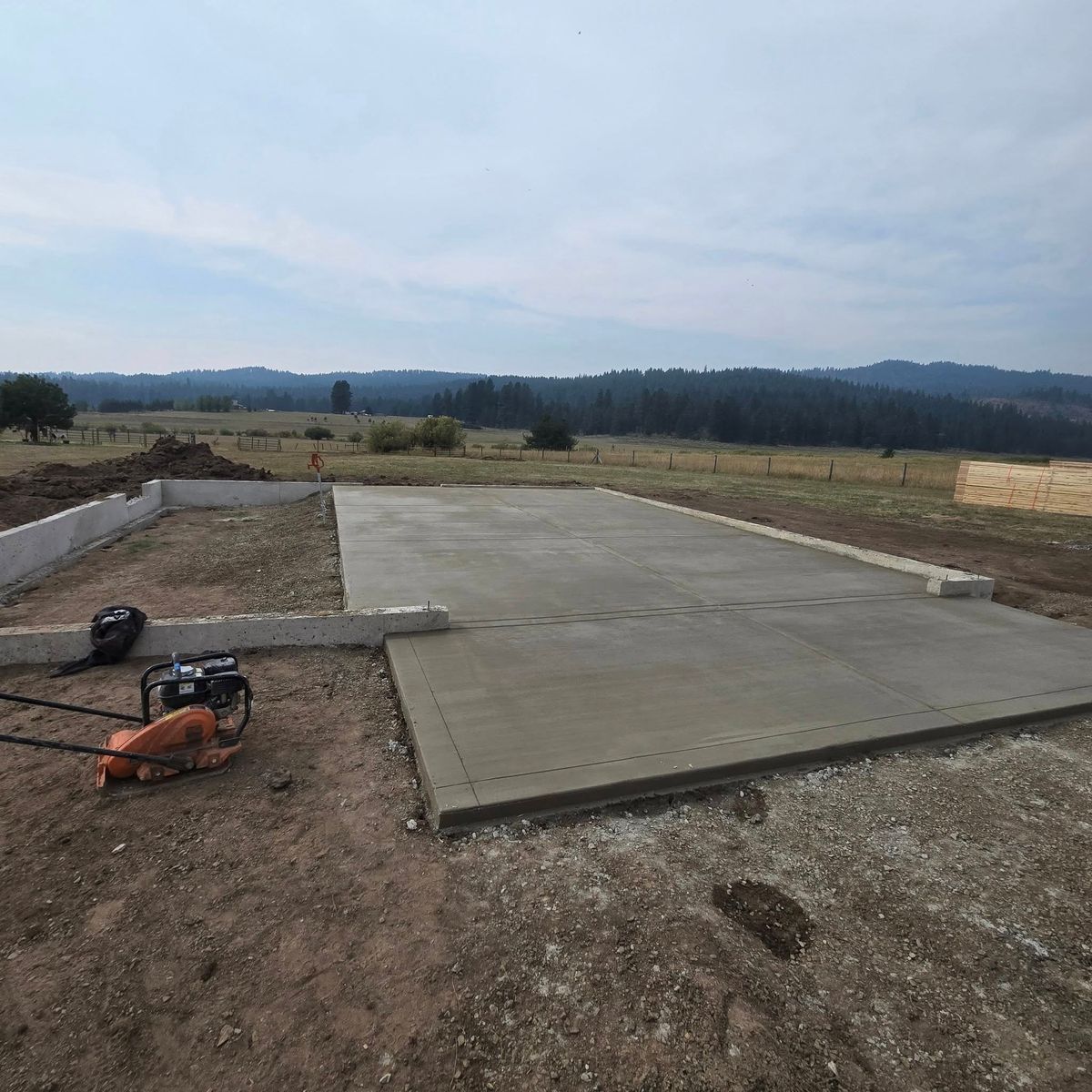 Concrete  for White Lightning Concrete and Construction in Middleton, ID
