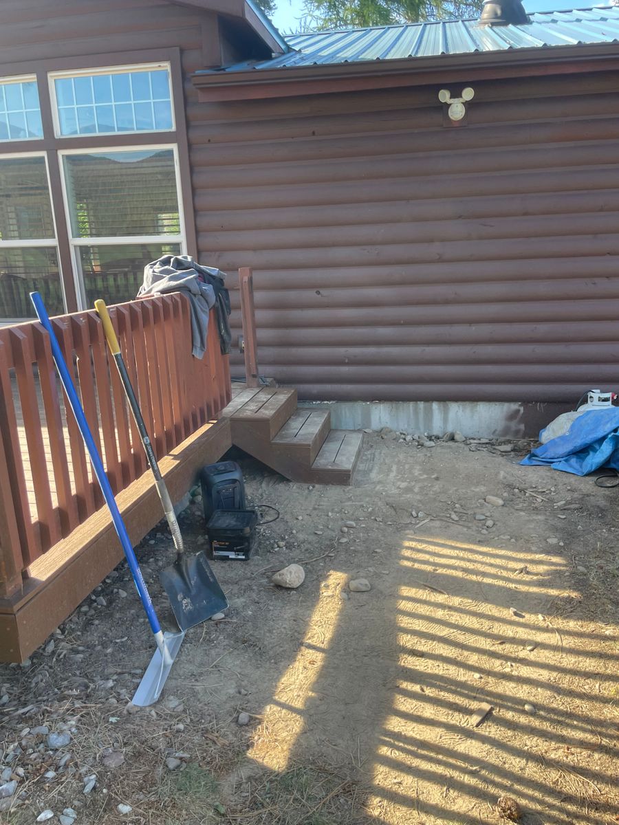 Deck & Patio Installation for J&S Development in Superior, MT